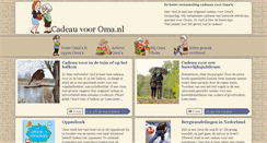 Desktop Screenshot of cadeauvooroma.nl